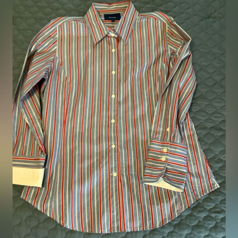 Beautiful FACONNABLE Women’s Shirt, Size 12 Designed in France